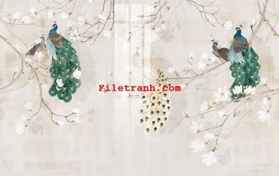 Ảnh mô tả file gốc in mica File gốc in tranh nền tường tổng hợp K61145