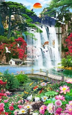 File gốc in mica File gốc in tranh tổng hợp K6125 chất lượng