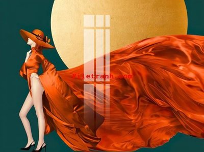 Ảnh gốc File gốc in tranh nền tường tổng hợp K61273 (độ nét cao) in mica