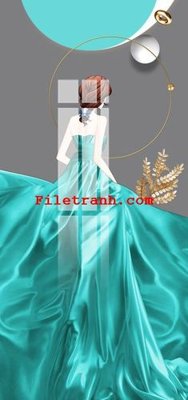 File tranh File gốc in tranh nền tường tổng hợp K61288 (gốc) in backlit film