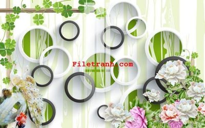 File ảnh File gốc in tranh nền tường tổng hợp K61308 (gốc) cho trang trí nội thất