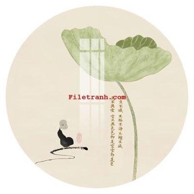 File in trần File gốc in tranh nền tường tổng hợp K61372 (bản gốc) mây trời