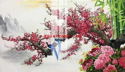 File gốc File gốc in tranh nền tường tổng hợp K61415 (cho in ấn) độc quyền