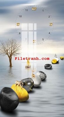 Tải file gốc in lụa File gốc in tranh nền tường tổng hợp K61523 siêu nét