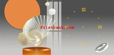 File gốc File gốc in tranh nền tường tổng hợp K61616 (in tráng gương) ốp tường