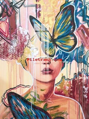 File tranh gốc File gốc in tranh nền tường tổng hợp K61800 (sắc nét từng chi tiết)