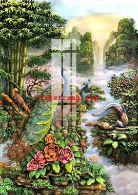 Tải file gốc File gốc in tranh nền tường tổng hợp K61893 (bản PSD) gốc