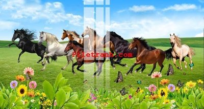 File tranh gốc PSD File gốc in tranh nền tường tổng hợp K61911 còn nguyên layer