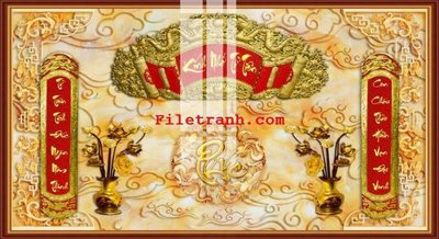 File gốc File gốc in tranh nền tường tổng hợp K61913 (in tráng gương) nghệ thuật