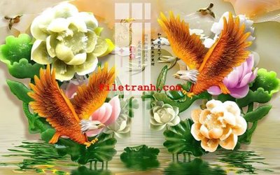 Tải xuống file tranh gốc File gốc in tranh nền tường tổng hợp K62226 (PSD/TIFF)