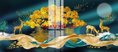 Tải file gốc File gốc in tranh nền tường tổng hợp K62237 (bản PSD) chỉnh sửa được