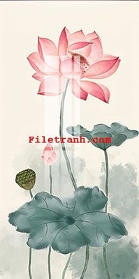 Hình ảnh file gốc in lụa File gốc in tranh nền tường tổng hợp K62501