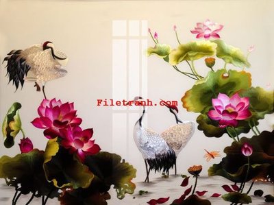 File in mica File gốc in tranh nền tường tổng hợp K62526 (bản gốc) siêu trong