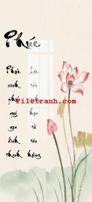 File gốc File gốc in tranh nền tường tổng hợp K62609 (in mica) trang trí