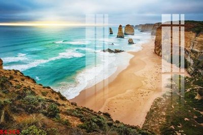 File tranh File gốc in tranh tổng hợp K6265 (bản gốc) in lụa dán tường