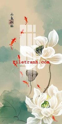 File gốc File gốc in tranh nền tường tổng hợp K62708 (in lụa) chi tiết cao