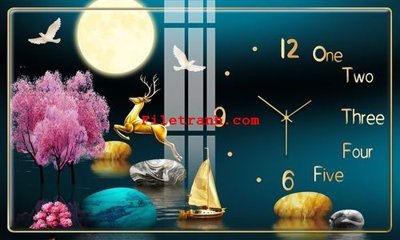 File in ấn File gốc in tranh nền tường tổng hợp K62794 (bản gốc) sắc nét