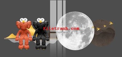 File in lụa File gốc in tranh nền tường tổng hợp K62801 (tân cổ điển) File gốc in tranh nền tường tổng hợp K62801