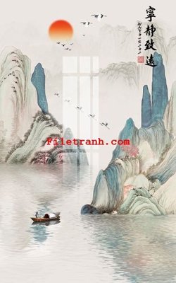 File gốc File gốc in tranh nền tường tổng hợp K63107 (in tráng gương) hiện đại