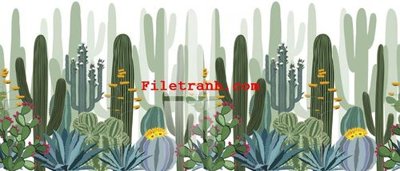 File gốc File gốc in tranh nền tường tổng hợp K63115 (trang trí) phòng trẻ em