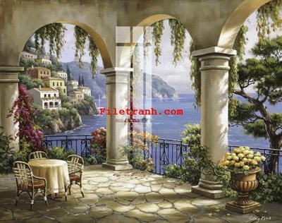 File gốc File gốc in tranh nền tường tổng hợp K63397 (in tráng gương) sang trọng