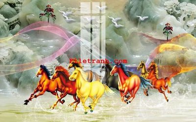 File gốc File gốc in tranh nền tường tổng hợp K63401 (trang trí) phòng trẻ em