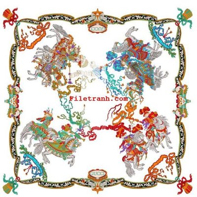 Tải file gốc in lụa File gốc in tranh nền tường tổng hợp K63423 siêu nét