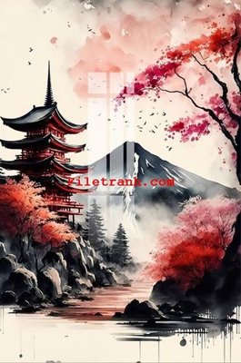 File PSD File gốc in tranh nền tường tổng hợp K63559 (chất lượng in ấn)