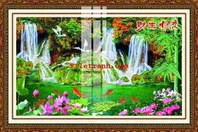 Tải file File gốc in tranh nền tường tổng hợp K63583 (gốc) in ấn ngay lập tức