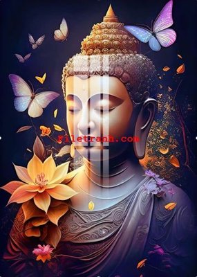 File gốc File gốc in tranh nền tường tổng hợp K63741 (in lụa) hoa văn cổ điển