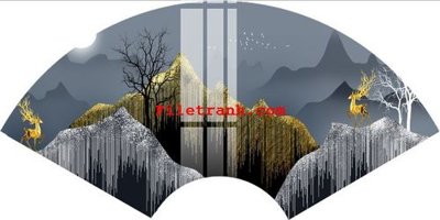 Download file tranh File gốc in tranh nền tường tổng hợp K64045 (file gốc PSD)