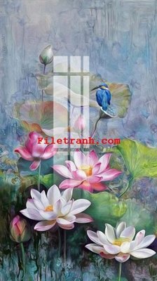 File PSD File gốc in tranh nền tường tổng hợp K64144 (chất lượng in ấn)