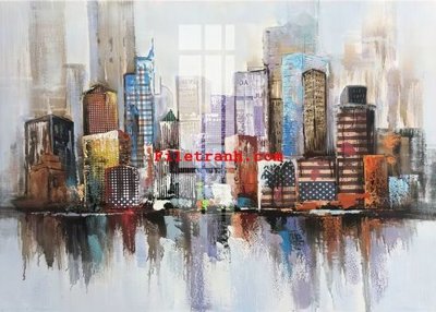 File in mica File gốc in tranh nền tường tổng hợp K64198 (bản gốc) sắc sảo