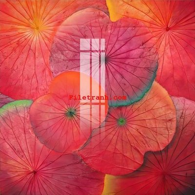 File gốc File gốc in tranh nền tường tổng hợp K64250 (in lụa) hoa văn cổ điển