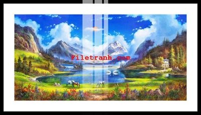 File tranh File gốc in tranh nền tường tổng hợp K64468 (gốc) chủ đề tĩnh vật