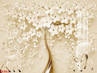 File gốc in tráng gương File gốc in tranh tổng hợp K6451 chi tiết