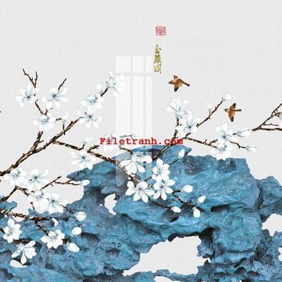 File tranh File gốc in tranh nền tường tổng hợp K64529 (file gốc) chuẩn màu in