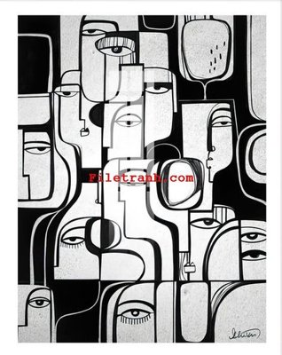 File tranh gốc in trần nhà File gốc in tranh nền tường tổng hợp K64716 3D