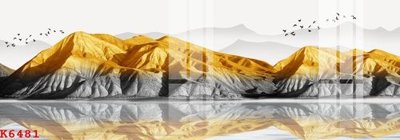 File tranh in trần 3D File gốc in tranh tổng hợp K6481 (ảnh gốc)