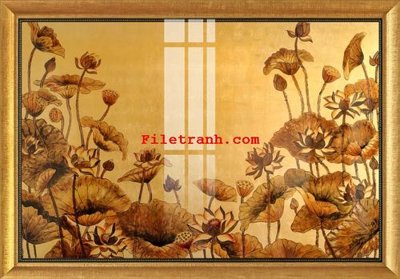 File gốc File gốc in tranh nền tường tổng hợp K64896 (in tráng gương) sang trọng