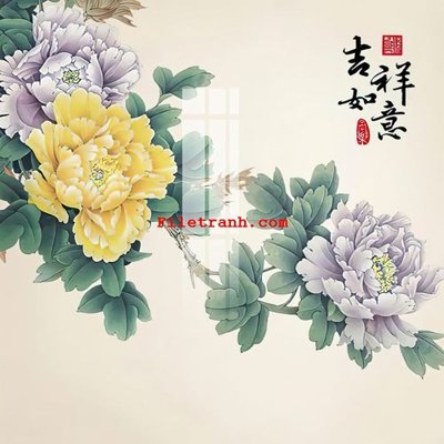 File in trần File gốc in tranh nền tường tổng hợp K64902 (file gốc) xuyên sáng