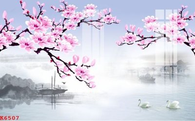 File tranh File gốc in tranh tổng hợp K6507 (gốc) in vải canvas