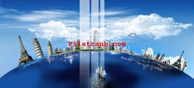 Hình ảnh file gốc File gốc in tranh nền tường tổng hợp K65077 cho in UV