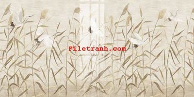 File in trần File gốc in tranh nền tường tổng hợp K65151 (bản gốc) hoa văn