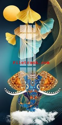 File PSD File gốc in tranh nền tường tổng hợp K65190 (bản gốc) dễ dàng edit