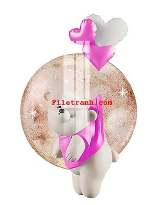 File gốc File gốc in tranh nền tường tổng hợp K65207 (phiên bản chuẩn) để in ấn