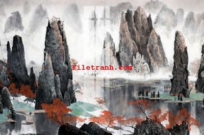 File PSD File gốc in tranh nền tường tổng hợp K65313 (gốc) nhiều lớp (multi-layer)