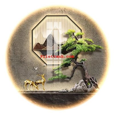 Hình ảnh file gốc in lụa File gốc in tranh nền tường tổng hợp K65332