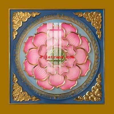 Chi tiết file gốc File gốc in tranh nền tường tổng hợp K65398 (cho in tráng gương)