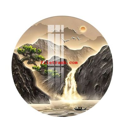 File tranh File gốc in tranh nền tường tổng hợp K65403 (bản gốc) treo quán cafe